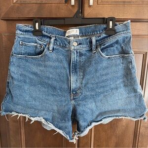 Abercrombie & Fitch Classic Blue Jean Shorts